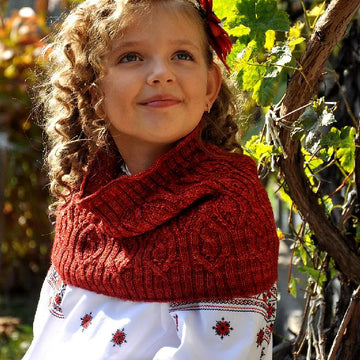 Fanciful Flower Snood