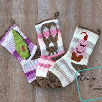 A Little Bit of Everything Stocking Trio