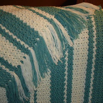 Shepherd's Lace Crochet Afghan