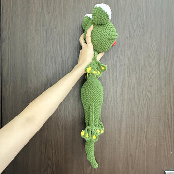 Lizard Crochet Door Stop