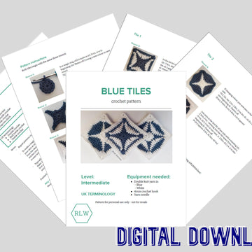 Blue Tiles squares
