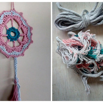 Mini Scrappy Mandala