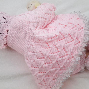 Pattern 59 Lace Matinee Set