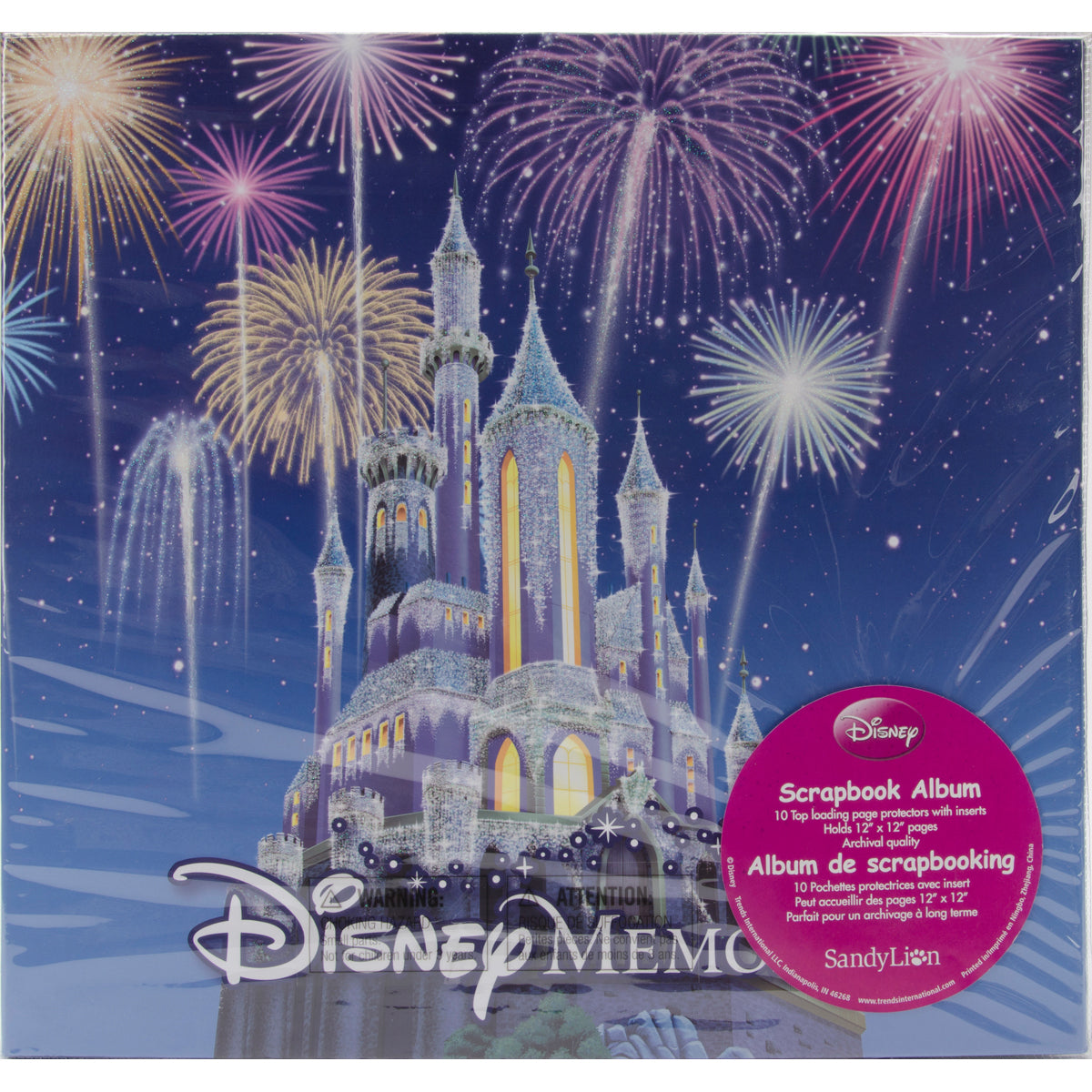 Trends International SandyLion Disney Post Bound Album 12"X12" - Memories