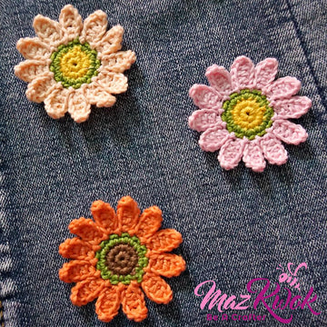 Dainty Daisy Appliques