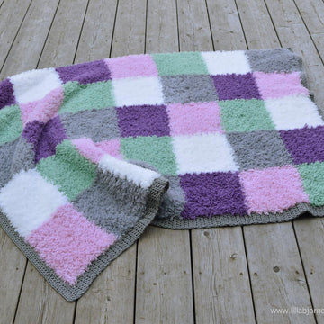 Furry Squares Blanket