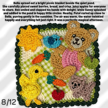 Granny Square Bear 8 Crochet