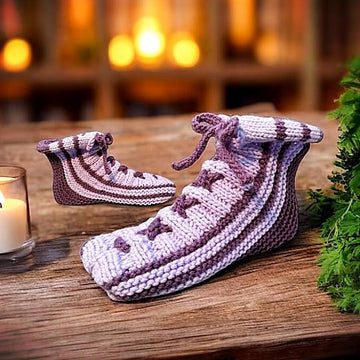 Lace Up Slippers
