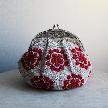 Rhododendron Crochet Bag
