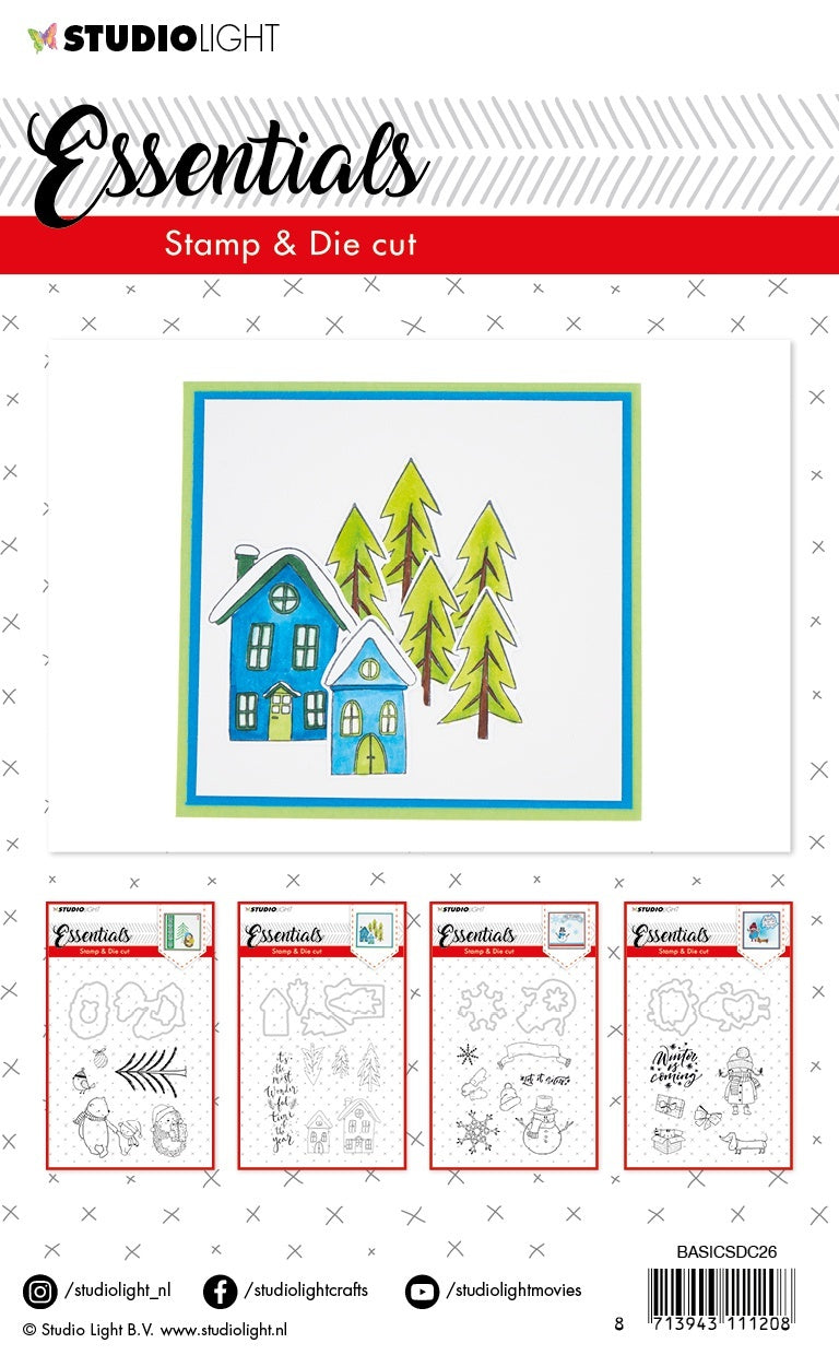 Studio Light Essentials Stamp & Die Set - 602963