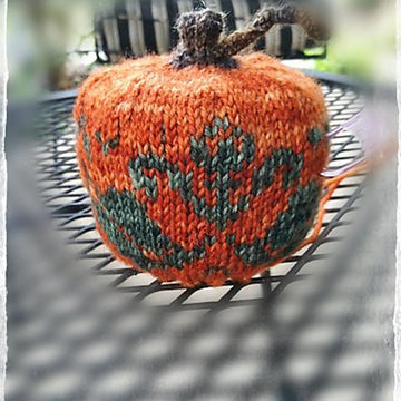 Mini Colorwork Pumpkin
