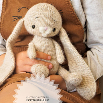 Knitting Pattern Little Bunny toy