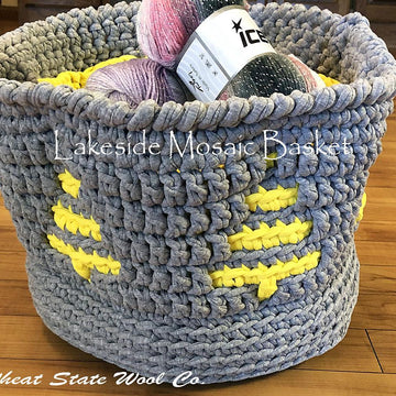 Lakeside Mosaic Basket