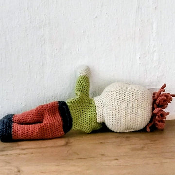 Crochet Hand puppet Mr Dilly
