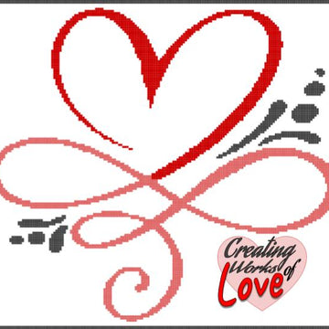 Heart Infinity Stitch Graph