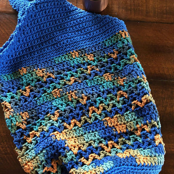 Veronica V-Stitch Market Bag