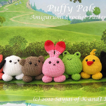 Puffy Pals Amigurumi Crochet Pattern