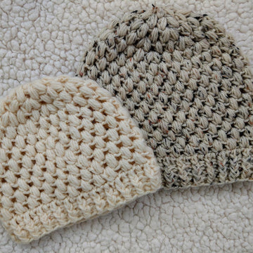 Baby & Adult Poppy Stitch Hats