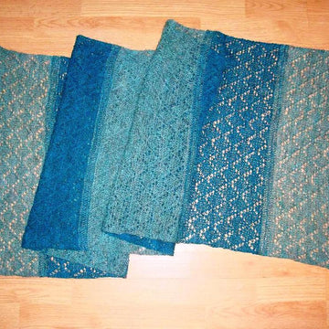 Poseidon Shawl (English & Swedish versions)