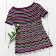 Wood Nymph Dress in Valley Superwash DK - 1090 - Downloadable PDF