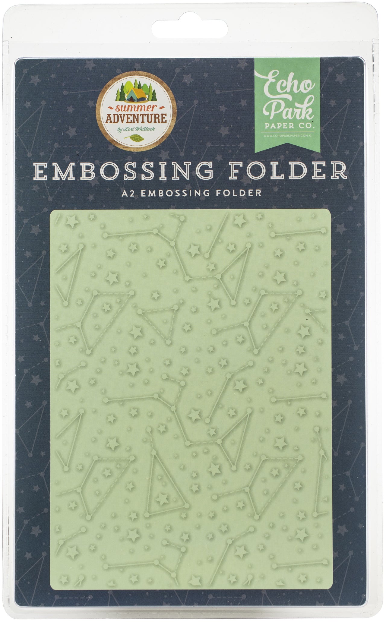 Echo Park Paper Echo Park Embossing Folder A2 - Constellations