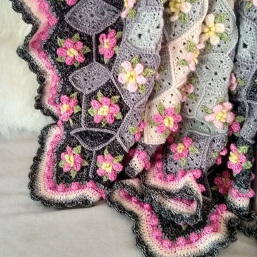 Apple Blossom Dream Afghan
