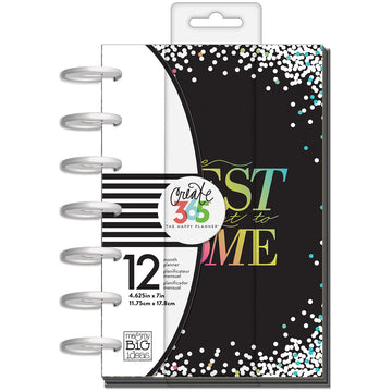 Happy Planner 12-Month Undated Mini Planner 5.125"X7.5" - Stay Positive