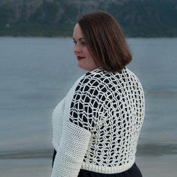 Summer Sea Cropped Cardigan