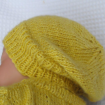 BABY SILK SLOUCH KNITTING PATTERN - MADMONKEYKNITS