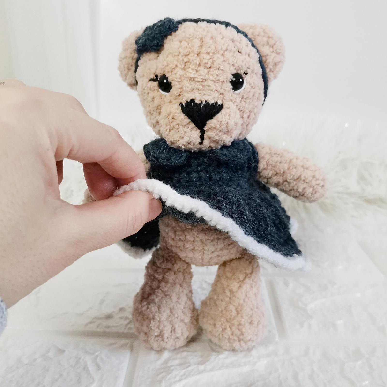 Plush Teddy Bear in Dress