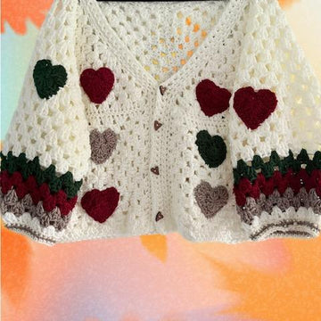Chunky Crochet Cardigan