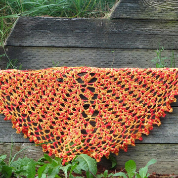Tumbling Diamonds Shawl