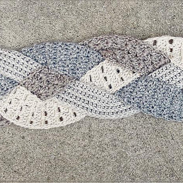 Twisted Textures Braided Cowl