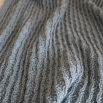 Waterfall Reversible Baby Blanket.