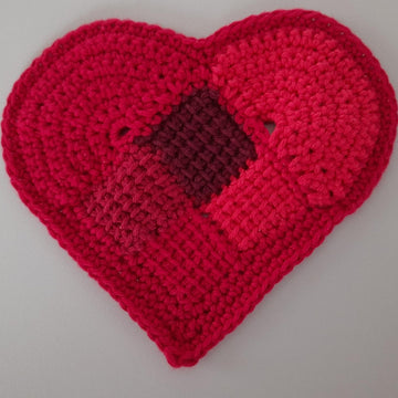 Heart coaster