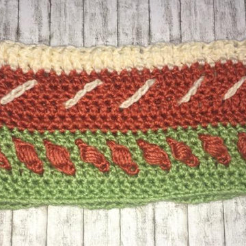 Colorful Chunky Bobble Cowl