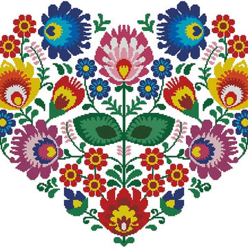 Polish Folk Heart