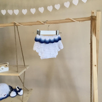 Summer Baby Halter Top & Diaper Cover N 417