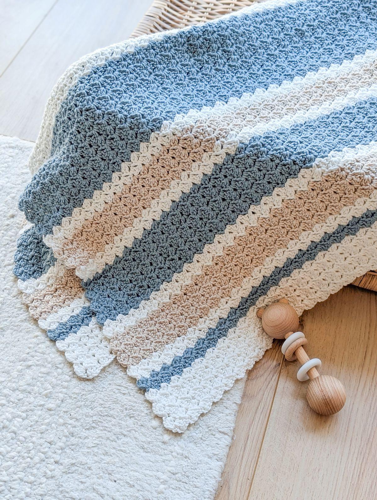 Coastal Baby Blanket