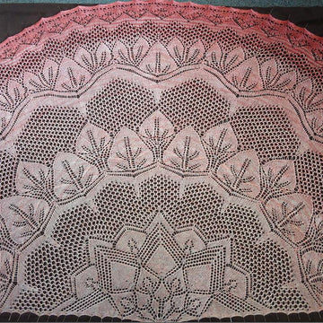 The Rose of Allendale Lace Shawl