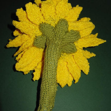 Sunflower knitting pattern