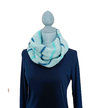 Candy Cane Infinity Scarf