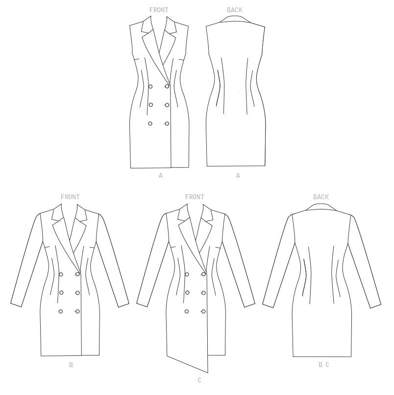 McCall's Misses' Dresses M7997 - Sewing Pattern