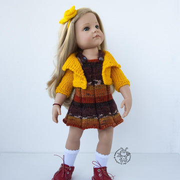 Outfit Autumn for doll 16"-18"