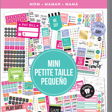 The Happy Planner Sticker Value Pack - Mom - Mini, 1529/Pkg