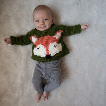 Woodland Fox Pullover