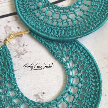 Crochet Earrings by ParlezVousCrochet