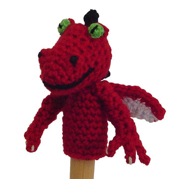 Dragon finger puppet