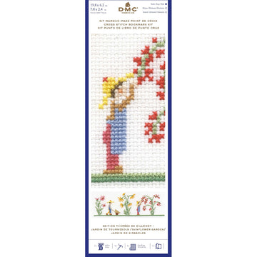 DMC Vintage Garden Bookmark II Cross Stitch Kit - 8x3in