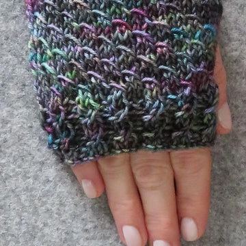 Mermaid Scales Fingerless Gloves
